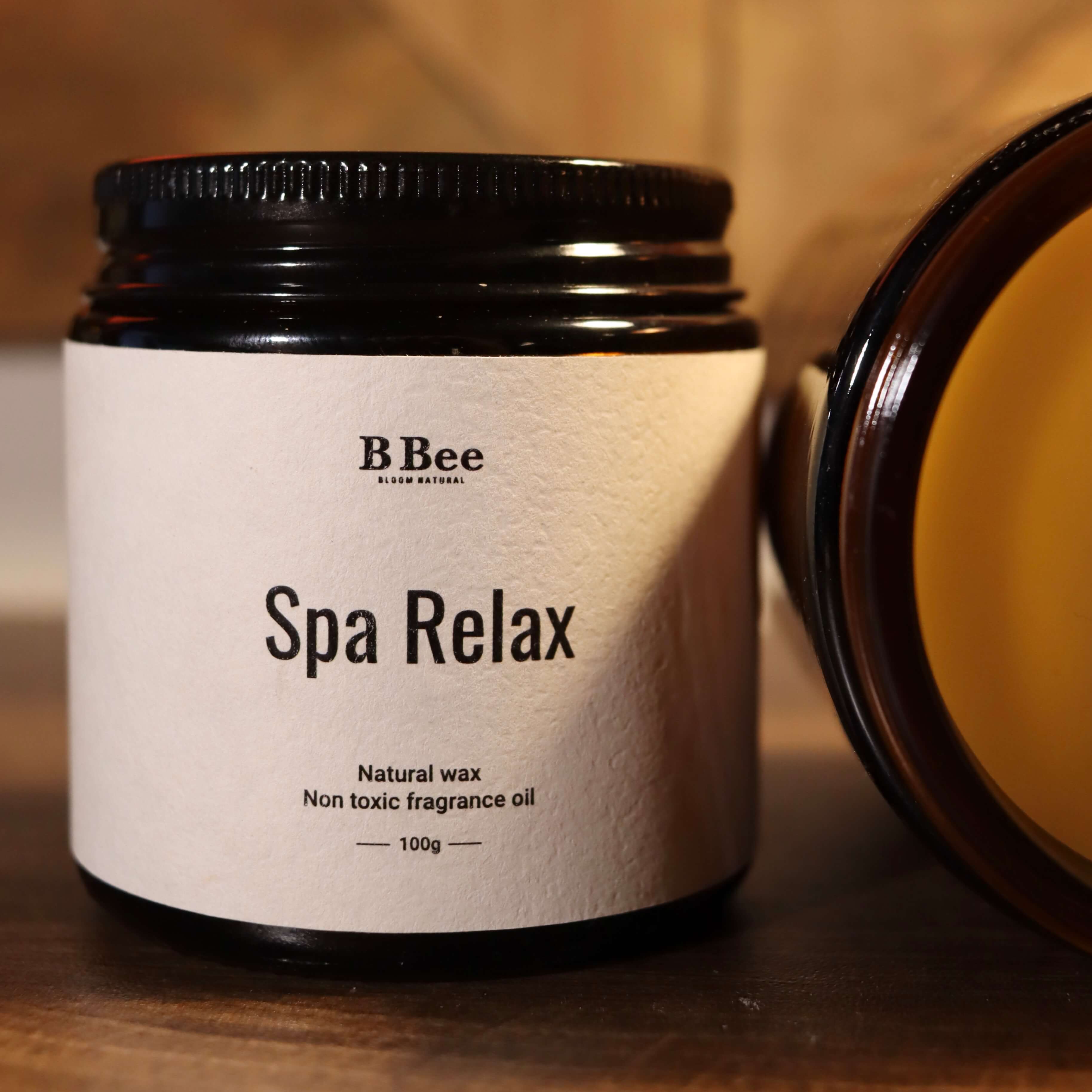 Spa Relax - Nến Thơm Lành Tính Từ Sáp Tự Nhiên Thư Giãn Giảm Căng Thẳng B Bee Candle