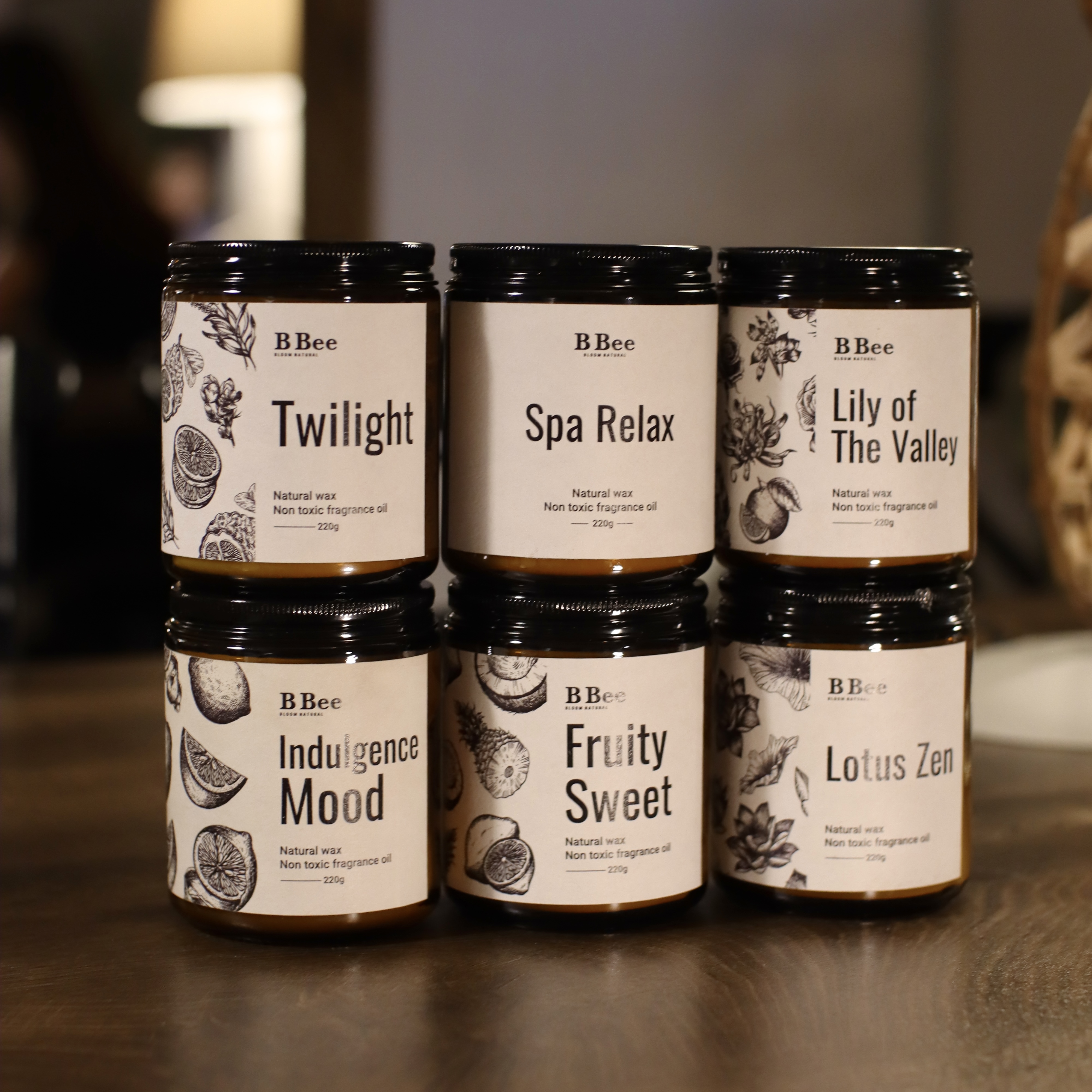 Twilight - Nến Thơm Lành Tính Từ Sáp Tự Nhiên Hương Thanh Mát, Quyến Rũ B Bee Candle